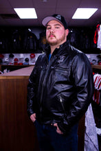 Load image into Gallery viewer, Mens Unchained Leather Jacket
