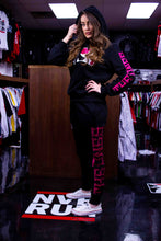 Load image into Gallery viewer, Women's Black and Pink The Ones Pull Over
